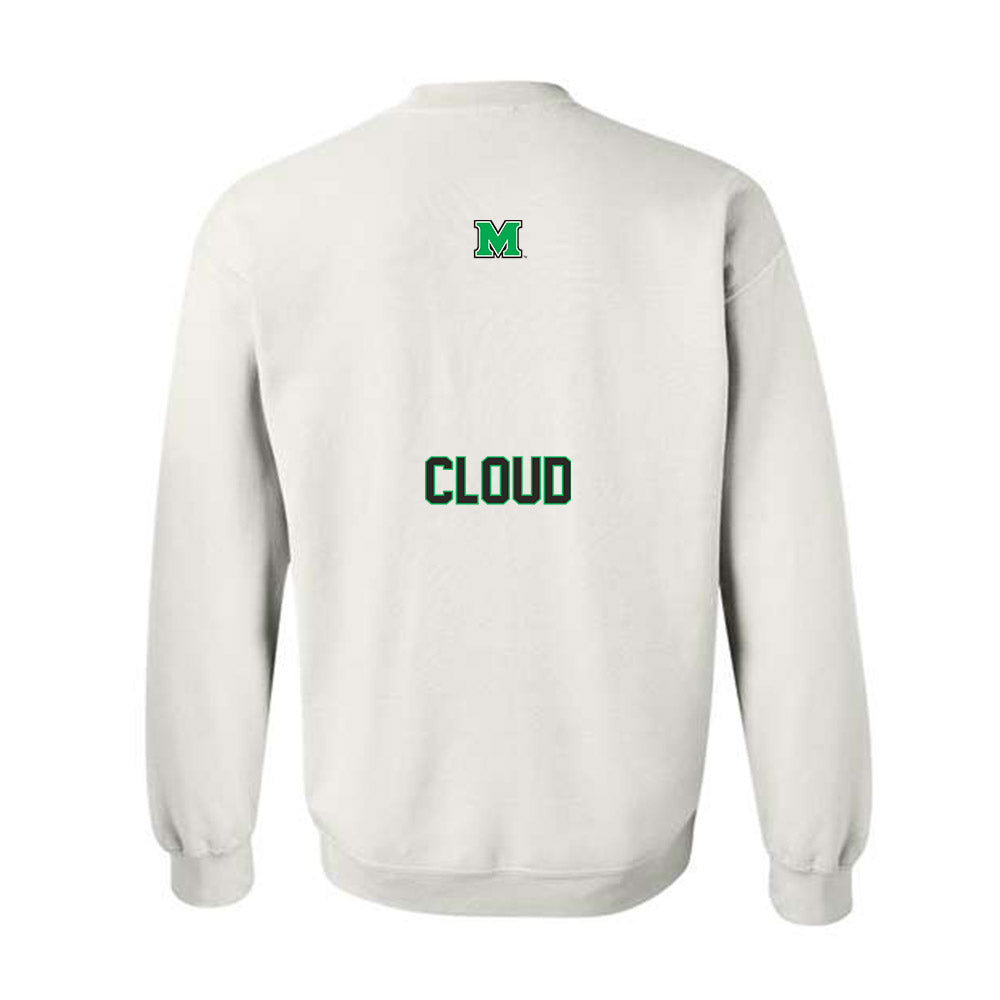 Marshall - NCAA Men's Track & Field : Tyrell Cloud - Generic Shersey Crewneck Sweatshirt-1
