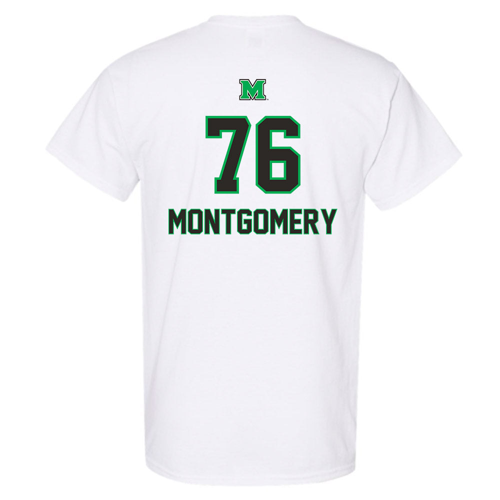 Marshall - NCAA Football : Tariq Montgomery - Generic Shersey T-Shirt-1