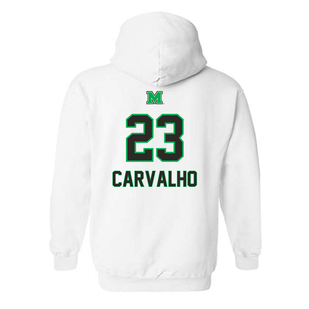 Marshall - NCAA Women's Volleyball : Kahealani Carvalho - Generic Shersey Hooded Sweatshirt-1