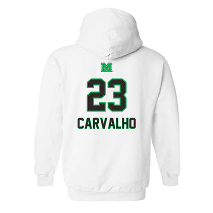 Marshall - NCAA Women's Volleyball : Kahealani Carvalho - Generic Shersey Hooded Sweatshirt-1