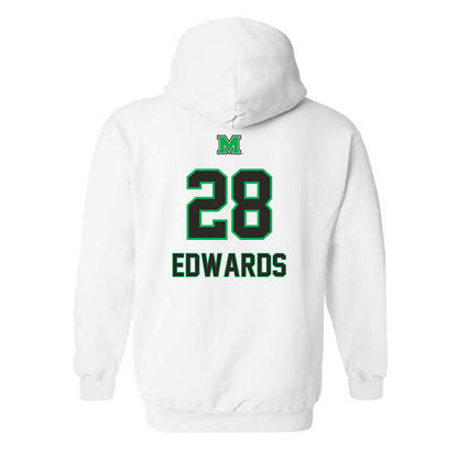 Marshall - NCAA Football : Aumad Edwards - Generic Shersey Hooded Sweatshirt-1