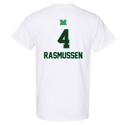 Marshall - NCAA Men's Basketball : Luke Rasmussen - Generic Shersey T-Shirt-1