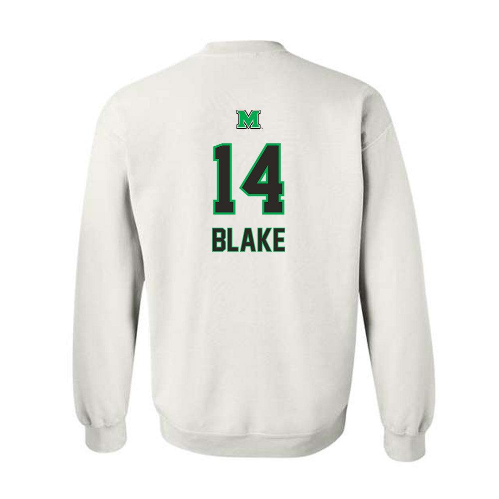 Marshall - NCAA Softball : Ava Blake - Generic Shersey Crewneck Sweatshirt-1