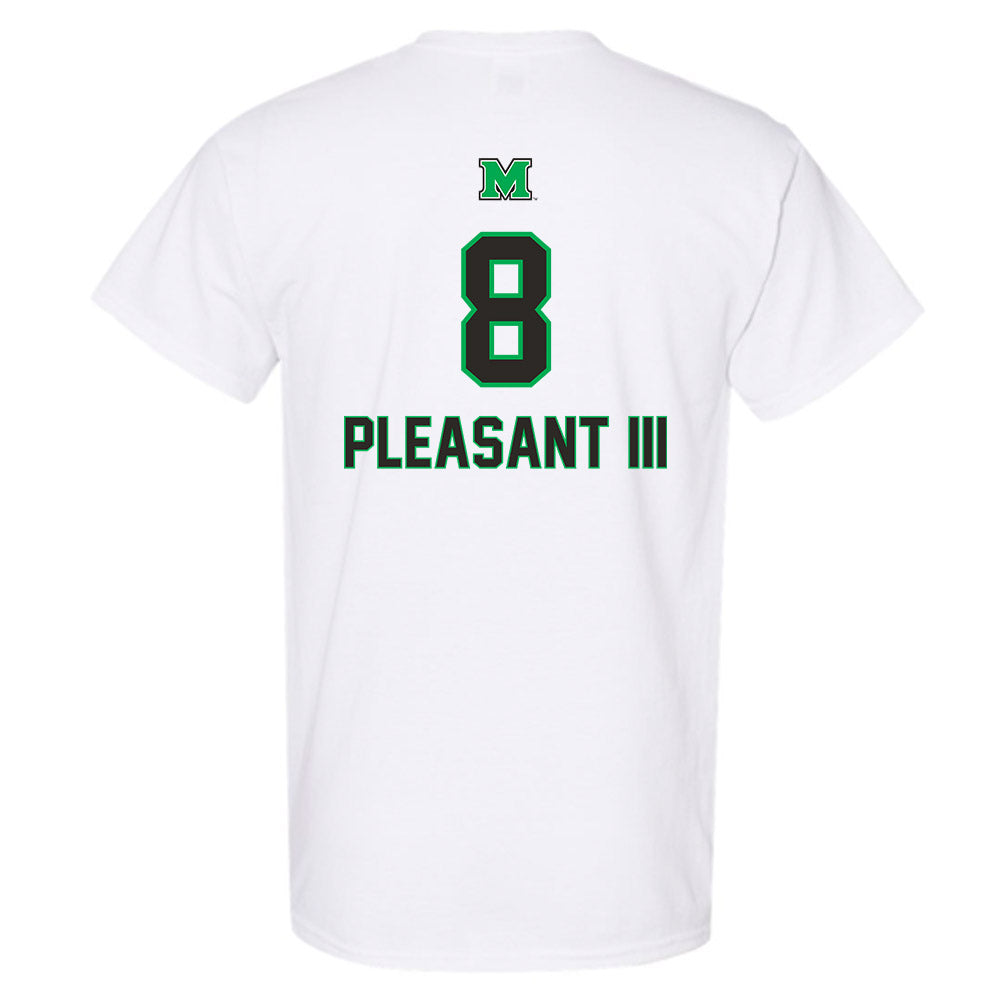 Marshall - NCAA Football : Eddie Pleasant III - Generic Shersey T-Shirt-1