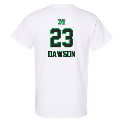 Marshall - NCAA Men's Basketball : Mikal Dawson - Generic Shersey T-Shirt-1