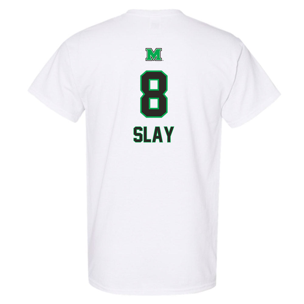 Marshall - NCAA Men's Basketball : Bryce Slay - Generic Shersey T-Shirt-1