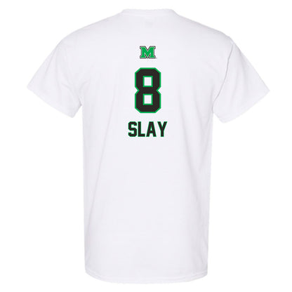 Marshall - NCAA Men's Basketball : Bryce Slay - Generic Shersey T-Shirt-1