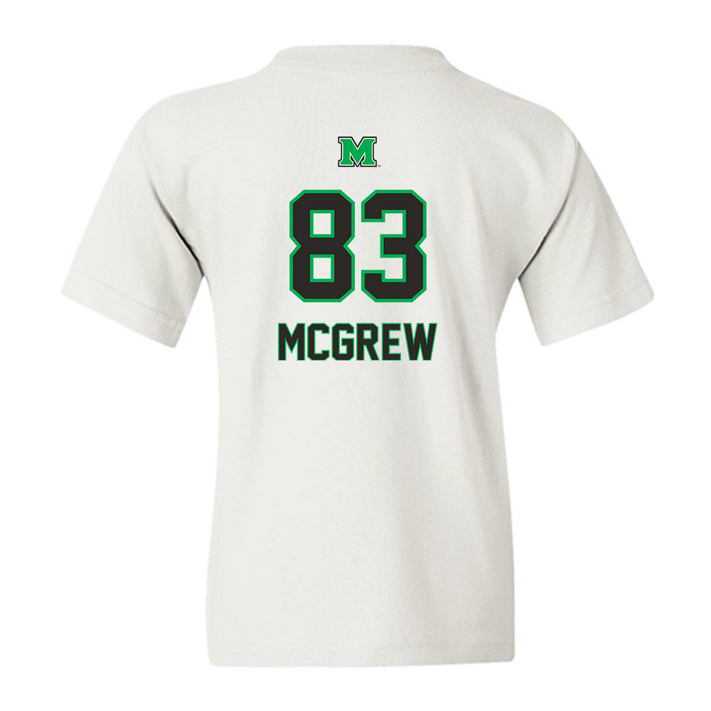 Marshall - NCAA Football : Rhett Mcgrew - Generic Shersey Youth T-Shirt-1