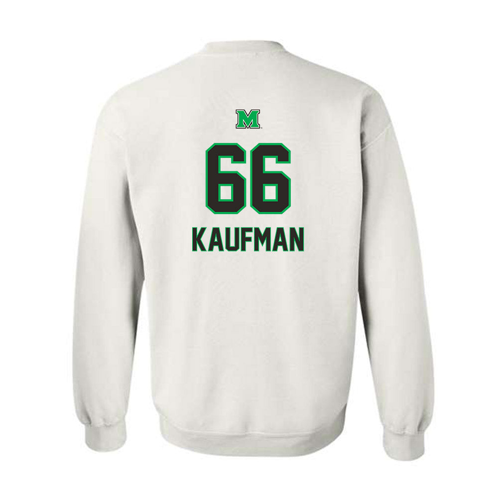 Marshall - NCAA Football : Eli Kaufman - Generic Shersey Crewneck Sweatshirt-1
