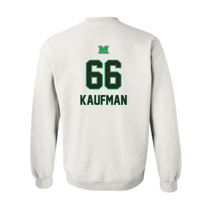 Marshall - NCAA Football : Eli Kaufman - Generic Shersey Crewneck Sweatshirt-1