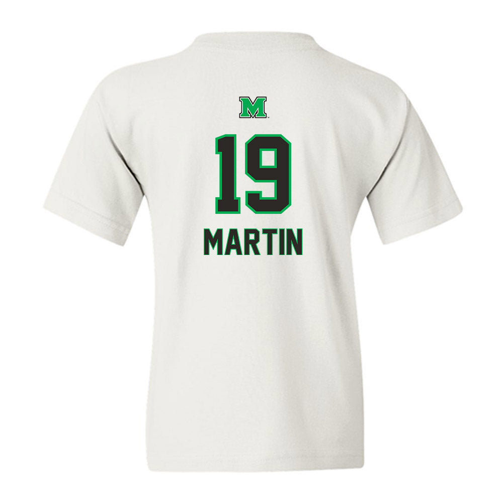 Marshall - NCAA Football : Tony Martin - Generic Shersey Youth T-Shirt-1