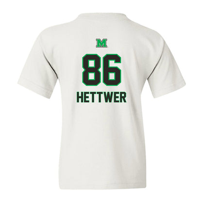 Marshall - NCAA Football : Brandon Hettwer - Generic Shersey Youth T-Shirt-1