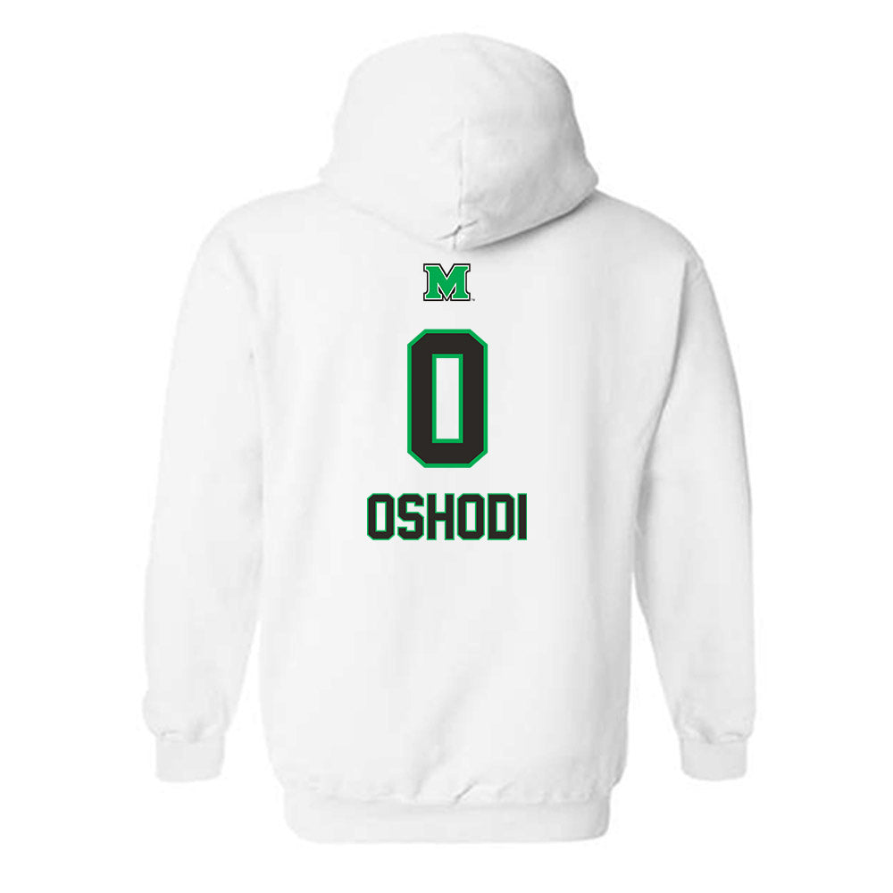 Marshall - NCAA Men's Basketball : Fazl Oshodi - Generic Shersey Hooded Sweatshirt-1