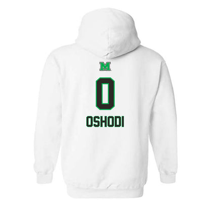Marshall - NCAA Men's Basketball : Fazl Oshodi - Generic Shersey Hooded Sweatshirt-1