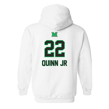 Marshall - NCAA Football : Anthony Quinn Jr - Generic Shersey Hooded Sweatshirt-1