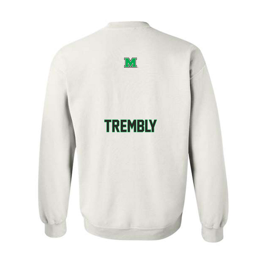 Marshall - NCAA Men's Track & Field : Chase Trembly - Generic Shersey Crewneck Sweatshirt-1
