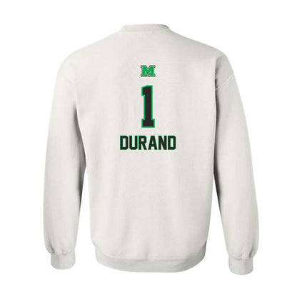 Marshall - NCAA Women's Soccer : Emma Durand - Generic Shersey Crewneck Sweatshirt-1