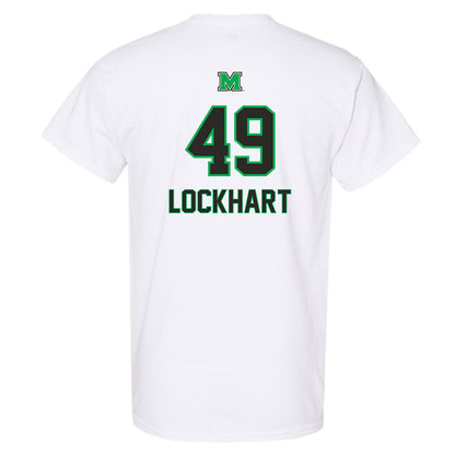Marshall - NCAA Football : Mekhi Lockhart - Generic Shersey T-Shirt-1