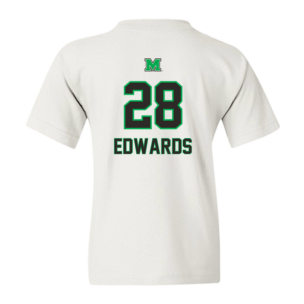 Marshall - NCAA Football : Aumad Edwards - Generic Shersey Youth T-Shirt-1