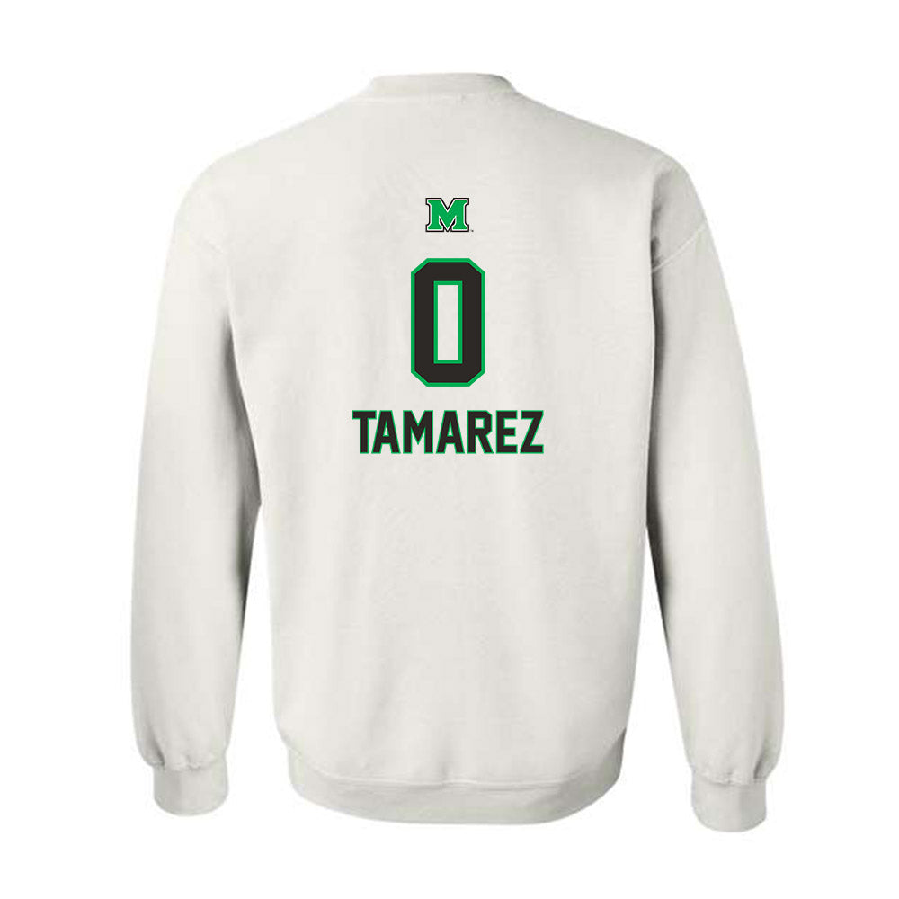 Marshall - NCAA Football : Deandre Tamarez - Generic Shersey Crewneck Sweatshirt-1