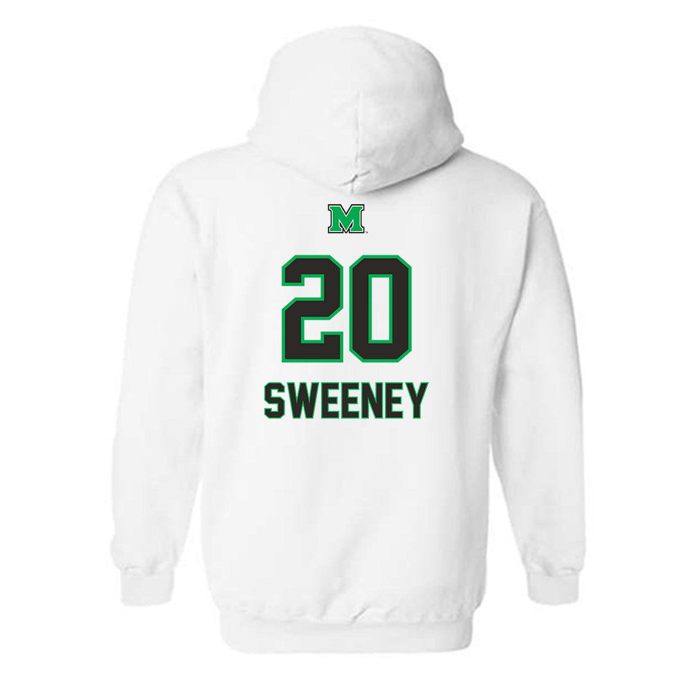 Marshall - NCAA Football : Owen Sweeney - Generic Shersey Hooded Sweatshirt-1