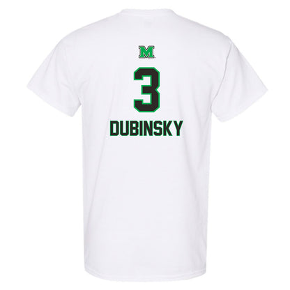 Marshall - NCAA Men's Basketball : Wilson Dubinsky - Generic Shersey T-Shirt-1