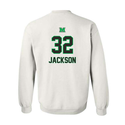Marshall - NCAA Baseball : Peyton Jackson - Generic Shersey Crewneck Sweatshirt-1