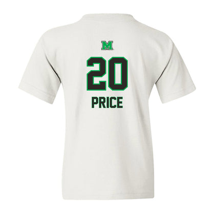 Marshall - NCAA Football : Judah Price - Generic Shersey Youth T-Shirt-1