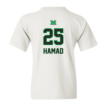Marshall - NCAA Football : Andrew Hamad - Generic Shersey Youth T-Shirt-1