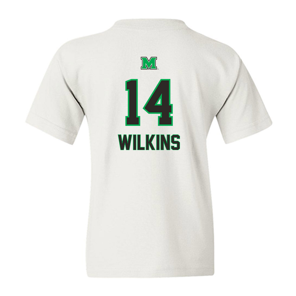 Marshall - NCAA Football : Khalil Wilkins - Generic Shersey Youth T-Shirt-1