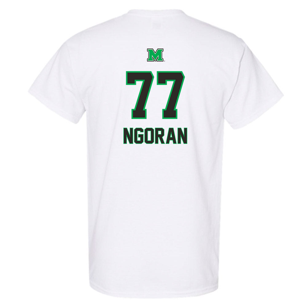Marshall - NCAA Men's Soccer : Adam NGoran - Generic Shersey T-Shirt-1