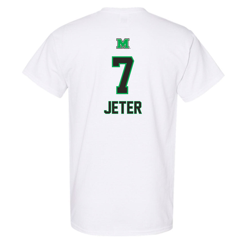Marshall - NCAA Football : TaShawn Jeter - Generic Shersey T-Shirt-1