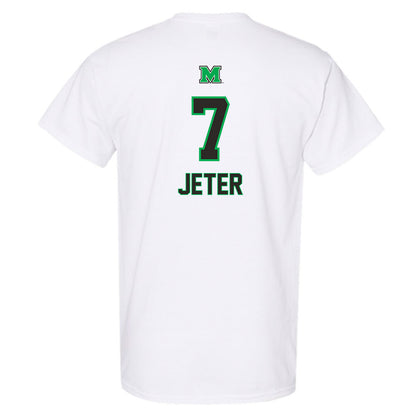 Marshall - NCAA Football : TaShawn Jeter - Generic Shersey T-Shirt-1