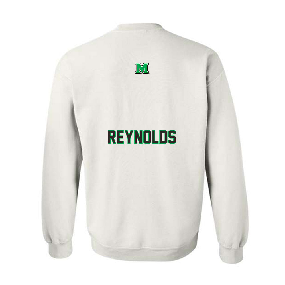 Marshall - NCAA Men's Track & Field : Eric Reynolds - Generic Shersey Crewneck Sweatshirt-1