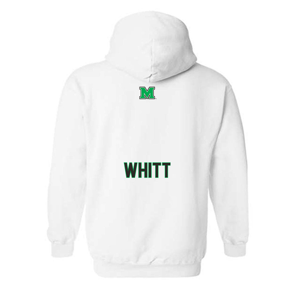 Marshall - NCAA Women's Track & Field : SaMone Whitt - Generic Shersey Hooded Sweatshirt-1