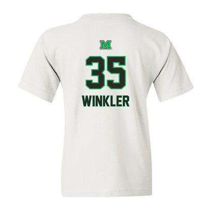 Marshall - NCAA Football : Riley Winkler - Generic Shersey Youth T-Shirt-1