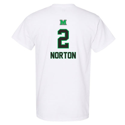 Marshall - NCAA Football : Adrian Norton - Generic Shersey T-Shirt-1