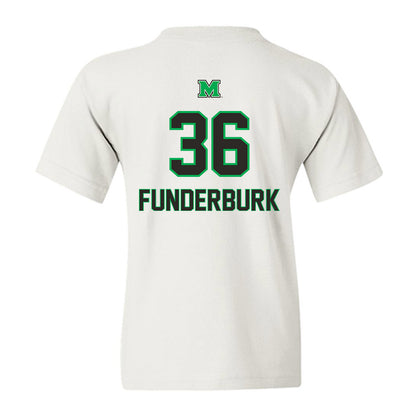Marshall - NCAA Football : Cole Funderburk - Generic Shersey Youth T-Shirt-1