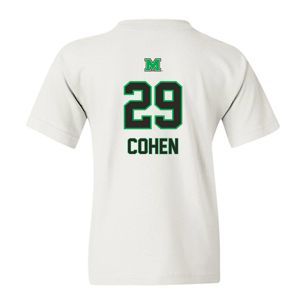 Marshall - NCAA Baseball : Ben Cohen - Generic Shersey Youth T-Shirt-1