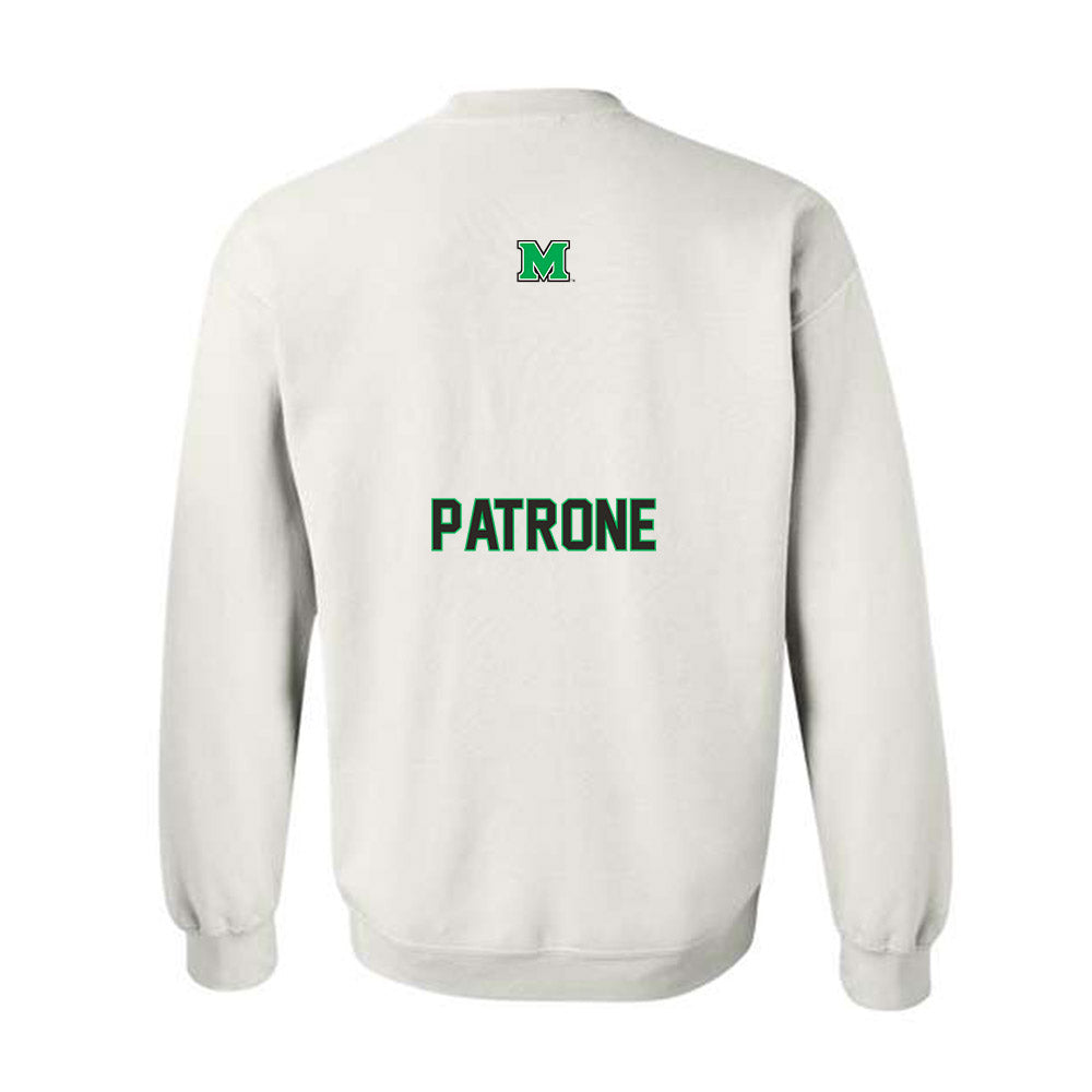 Marshall - NCAA Men's Track & Field : Perry Patrone - Generic Shersey Crewneck Sweatshirt-1