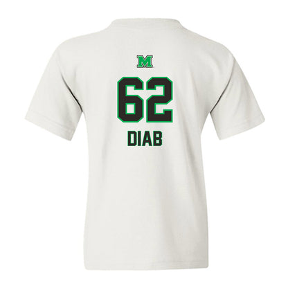 Marshall - NCAA Football : Marwan Diab - Generic Shersey Youth T-Shirt-1