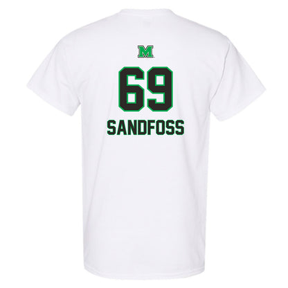 Marshall - NCAA Football : Will Sandfoss - Generic Shersey T-Shirt-1
