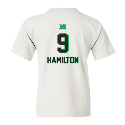 Marshall - NCAA Football : Christian Hamilton - Generic Shersey Youth T-Shirt-1