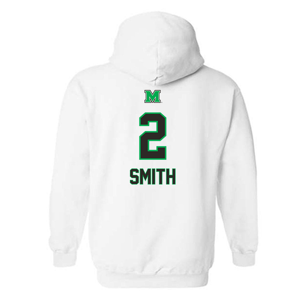 Marshall - NCAA Football : Daytione Smith - Generic Shersey Hooded Sweatshirt-1