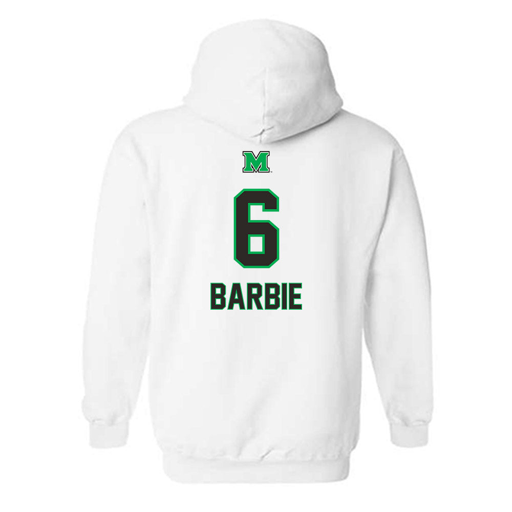 Marshall - NCAA Football : Jo'shon Barbie - Generic Shersey Hooded Sweatshirt-1