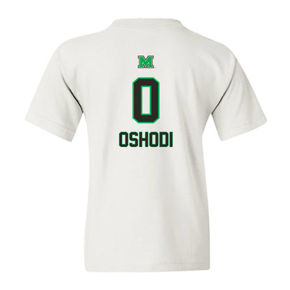 Marshall - NCAA Men's Basketball : Fazl Oshodi - Generic Shersey Youth T-Shirt-1