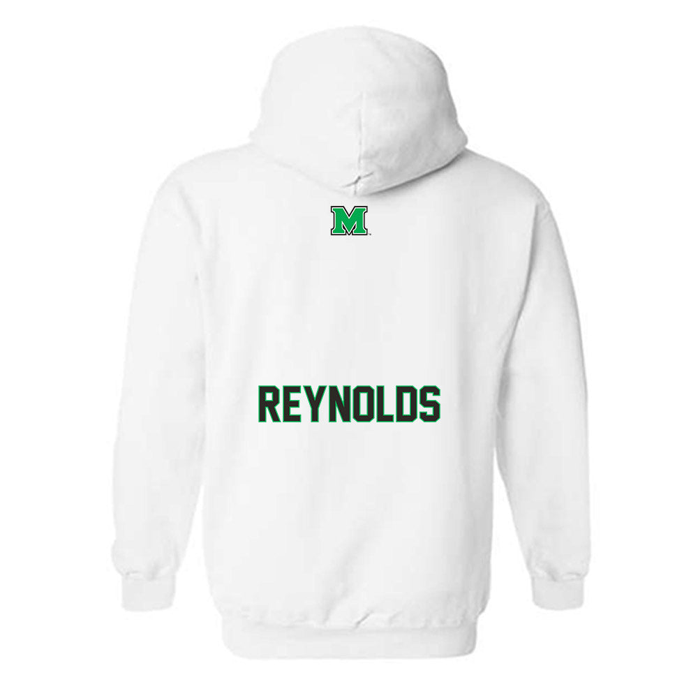 Marshall - NCAA Men's Track & Field : Eric Reynolds - Generic Shersey Hooded Sweatshirt-1