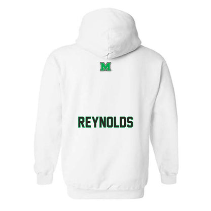 Marshall - NCAA Men's Track & Field : Eric Reynolds - Generic Shersey Hooded Sweatshirt-1