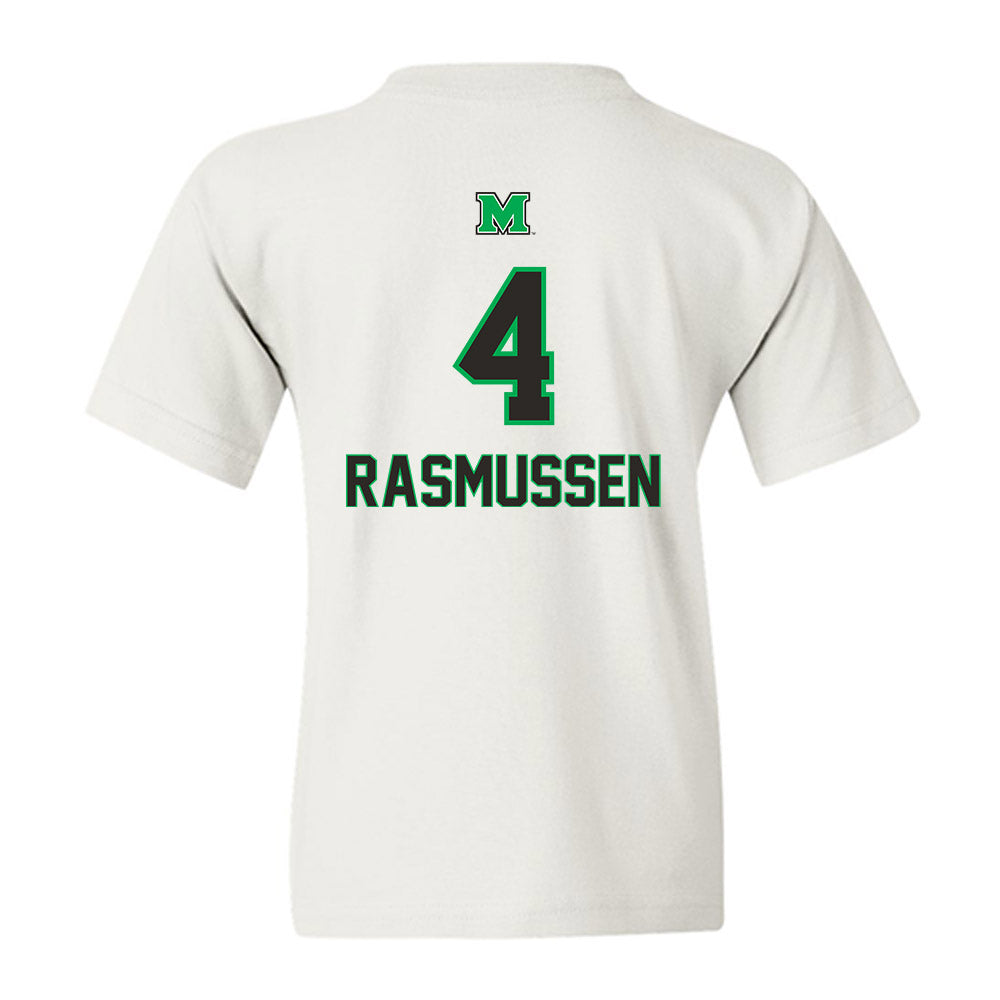 Marshall - NCAA Men's Basketball : Luke Rasmussen - Generic Shersey Youth T-Shirt-1