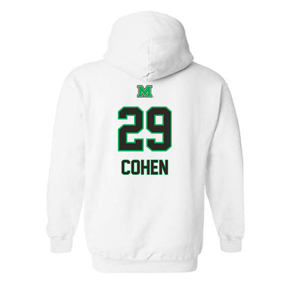 Marshall - NCAA Baseball : Ben Cohen - Generic Shersey Hooded Sweatshirt-1